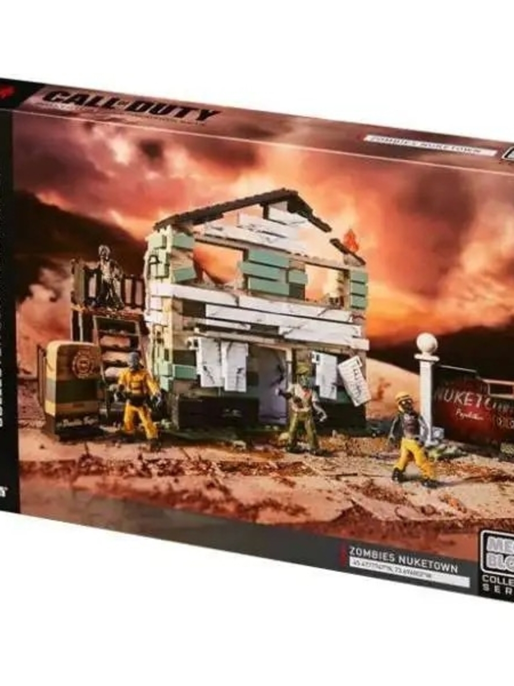 Mega Bloks Zombies Nuketown 397 Pieces